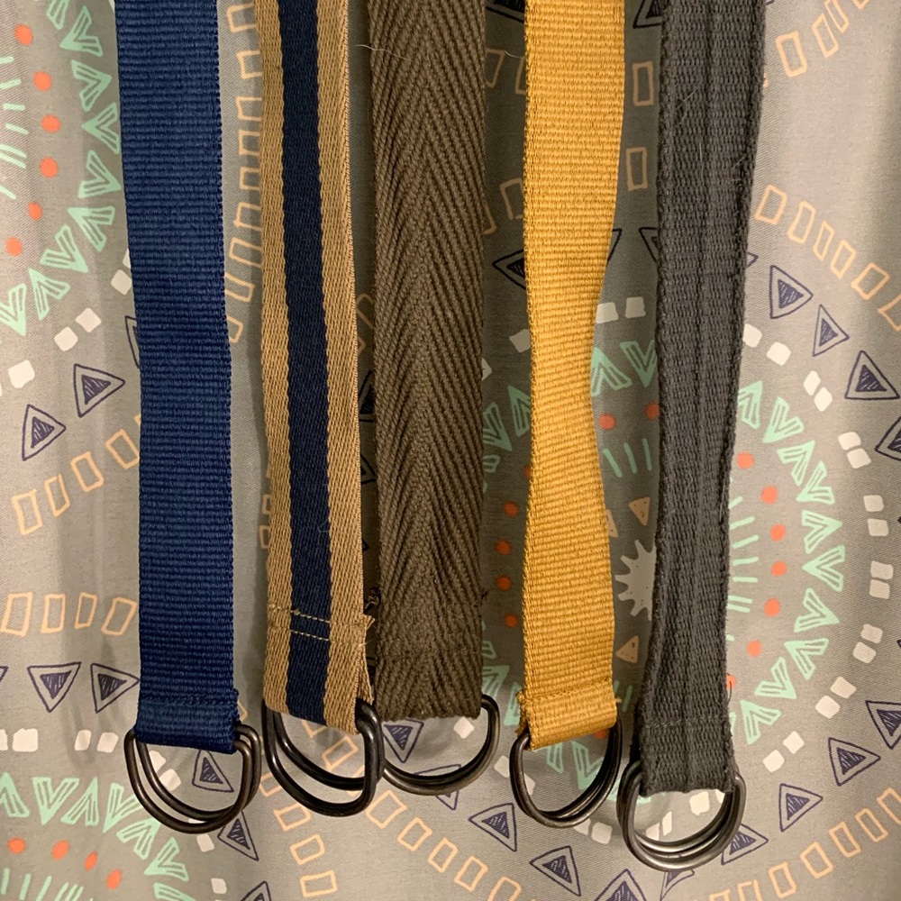 Belts lot of 5